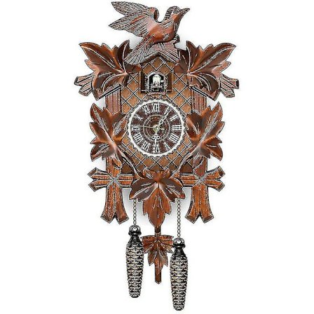 Tysk Schwarzwald Kukkuklokke Retro Nordisk Stil Treveggklokke
