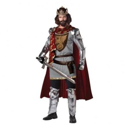 Kung Arthur Maskeraddräkt Halloween Large