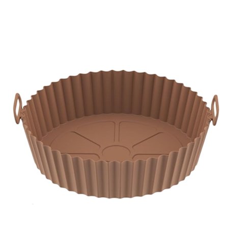 Air Fryer silikoneskål Brown 3.6-7.2 l