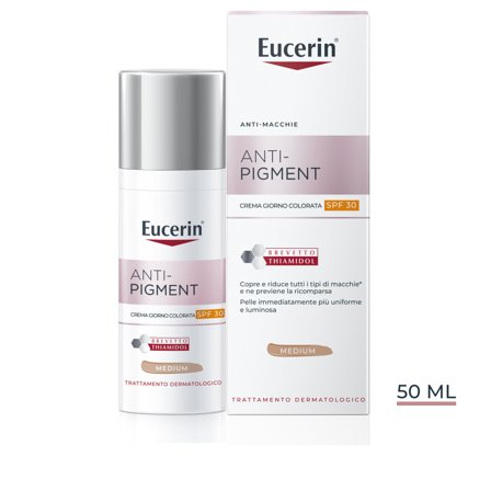 Eucerin Anti-Pigment Crema Giorno SPF 30 Colorata Medium 30ml