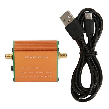 0,1MHz til 6GHz Fuld Bånd Lav Støj Forstærker 20dB Høj Forstærkning LNA RF Effekt Forforstærker Modul Uden Batteri