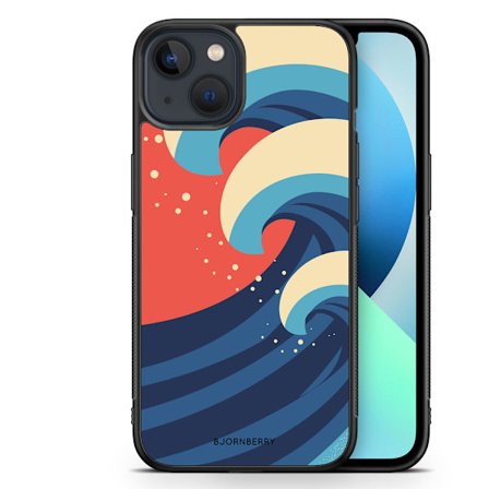 Bjornberry Skal iPhone 13 Mini - Vågor