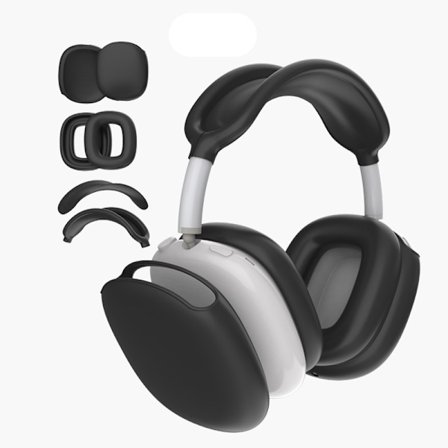 4-delat Skyddsfodral i Silikon för AirPods Max