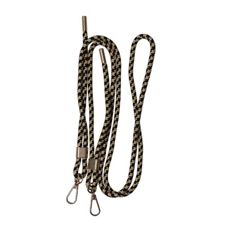 Adjustable double hook lanyard Universal phone case lanyard 0.6mm blue+yellow