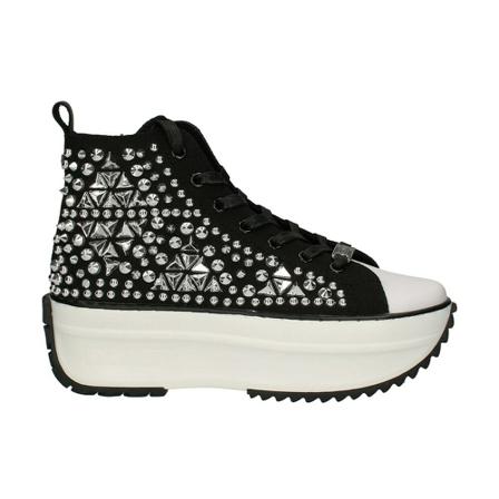 Cult Sneakers , Zwart , Dames , Maat: 39 EU