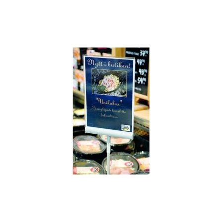 Akrylficka till skylthållare Vendor HL Display A5 - Lyreco - Kontorsmöbler och inredning - Tavlor ställ och ramar - Acrylblock och låda