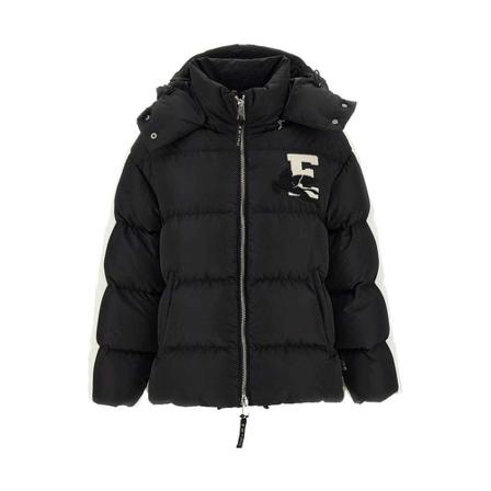 Etro, Down Jacket Zwart, Dames, Maat:2XS,stof