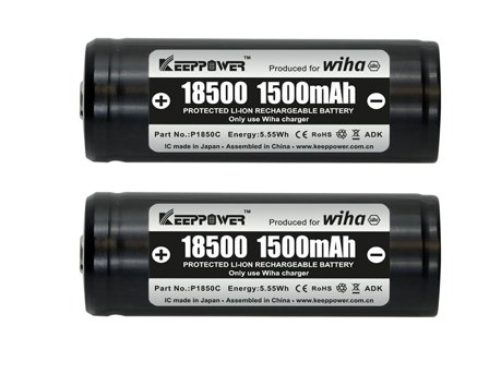 Wiha 41914 Batteri Wiha for SpeedE, oppladbar, 2‐pakning, Maskiner