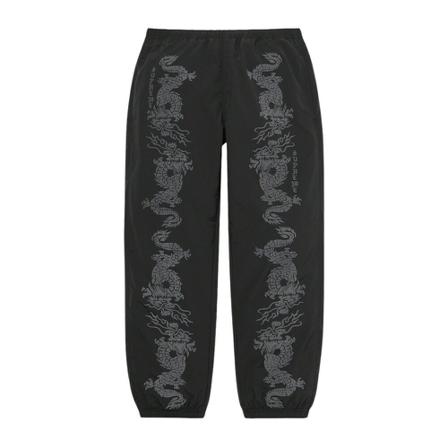 Supreme, Sweatpants Zwart, Heren, Maat:M