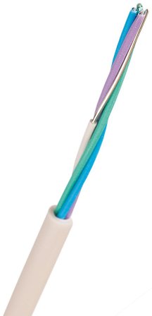 Nexans EQQXB Easy Telekabel 1 x 4 x 0,5 mm Kartong, 300 m, Stikkontakter & kabler