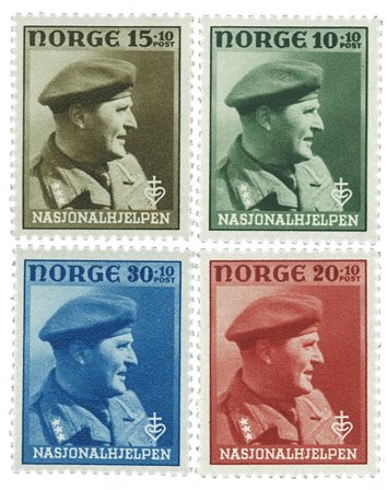 Norge - AFA 324-327 - Postfrisk