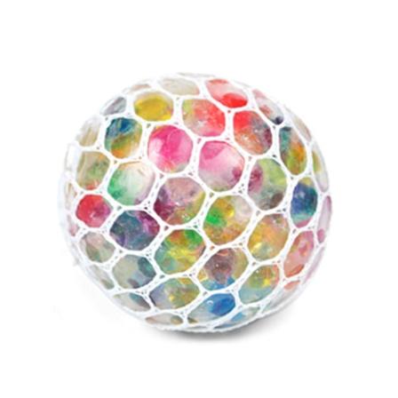 Glödande led mesh , dekompressionsleksak, sensorisk fidgetboll för vuxna barn Stress relief