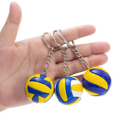 Kreativ gave volleyball nøglering 3 stk