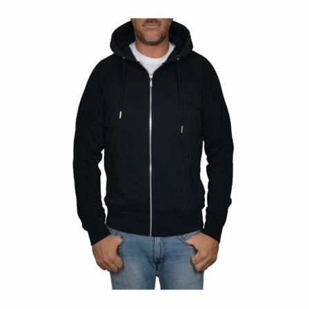 Karl Lagerfeld Logato technical hood sweatshirt Blå, Herre Trøjer