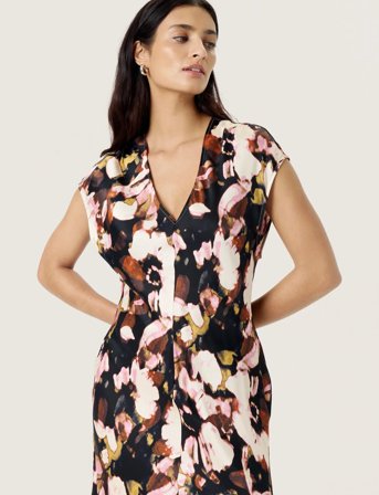 Soaked in Luxury Slcinna Liva Dress - Brown - L