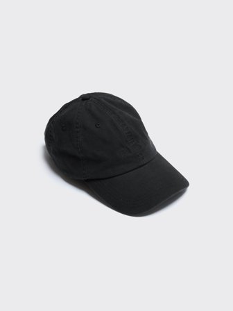 Holzweiler Sonnet Washed Cap - Black Washed - Men's - One size