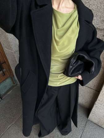 Janni Delér x NA-KD Cape-topp med öppen rygg - Toppar med öppen rygg - Grön - M