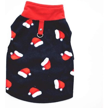 Hundegenser Myk Fleece Vest Sele Ring Pullover Jakke Small