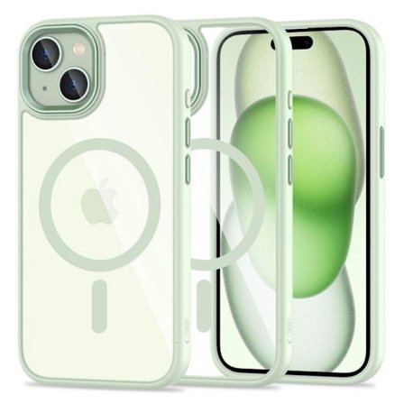 Tech-Protect MagMat MagSafe Case iPhone 15 - Clear Green