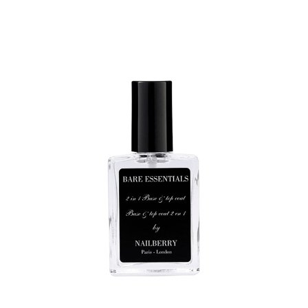 NAILBERRY Bare Essentials Base/Top Coat 15 ml, Makeup, Neglelak, Base Coat