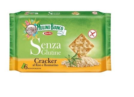 Mulino Bianco Cracker Al Riso e Rosmarino Senza Glutine 200g