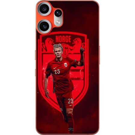 Kompatibelt Mobildeksel til Nothing Nothing CMF Phone 2 Pro Erling Haaland Manchester City Norge fotball målmaskin angriper sterk fysikk fart og klin