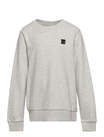 Nlmlohr Ls O-Neck Sweat Sweat-shirt Genser Grå LMTD