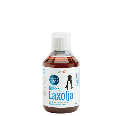 NorskLaxolja Norsk Laxolja för Hund och Katt, 300 ml