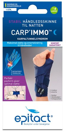 Epitact Stabil Håndledsskinne Sort Højre/L, Medicin & Pleje, Støttebind, Håndledsstøtte