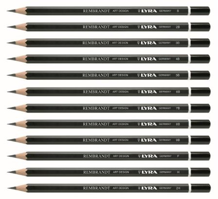 LYRA Skisspenna Art Design B 12/fp - Lyreco - Skola och förskola - Konstnärsprodukter - Skisspennor, kol och grafitkritor