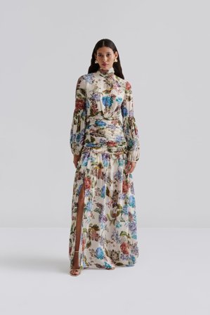 Malina - Thalia maxi dress - 38 - Botanic Florals