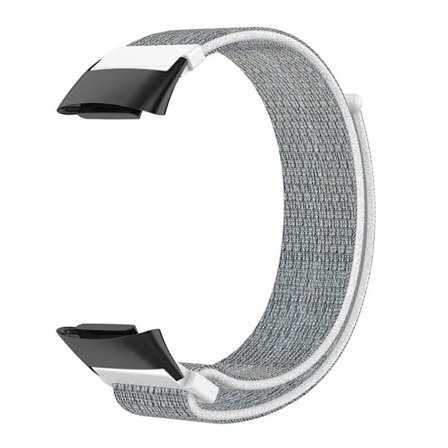 Elastisk klokkerem i nylon Fitbit Charge 5 - Hvit