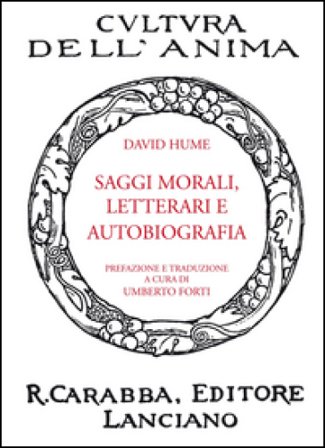 Saggi morali, letterari e autobiografia David Hume