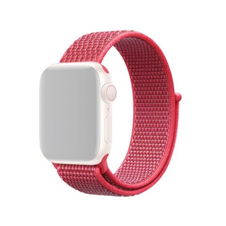 Nylonarmband Apple Watch Series 11 42mm Röd