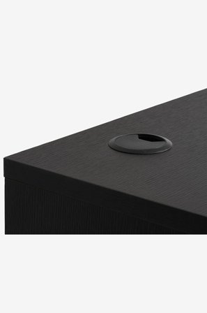 Håum - Skrivbord Brooklyn 76 x 120 x 60 cm - Svart - Skrivbord - Från Homeroom