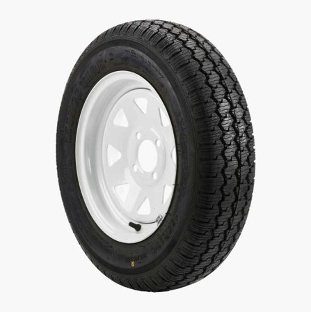 Luftgummihjul med plåtfälg 155 x 13′′