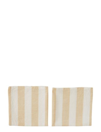 OYOY Living Design Striped Napkin Pack Of 2 - Multi/patterned - 45X45X0.3CM x 45