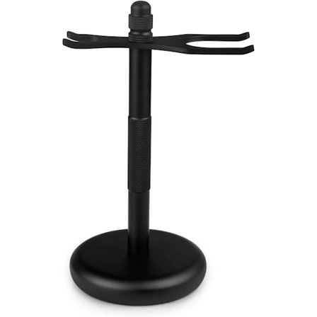 Holder til barbermaskine og barberkost, sort