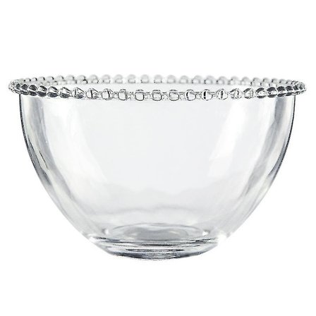 Glassbolle for baking, stor tykk glassbolle for matlaging og baking