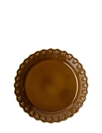 Tulipa Dinnerplate 26 Cm 2-Pack Home Tableware Plates Dinner Plates Brown PotteryJo