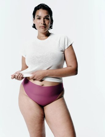 CHANTELLE Pulpies High Waisted Full Brief - Pink - M/L