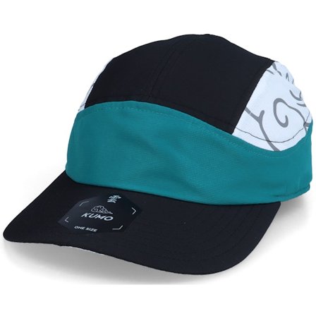 Kumo - Vert 5panel Casquette - Storm Blue/Black/White 5-Panel @ Hatstore