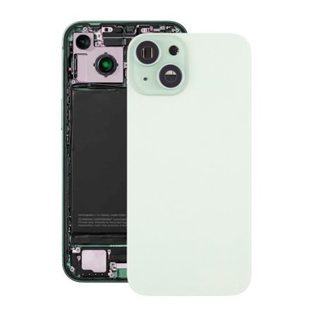 iPhone 15 Plus Back Cover Glass OEM Green With bracket and Magsafe Magnet