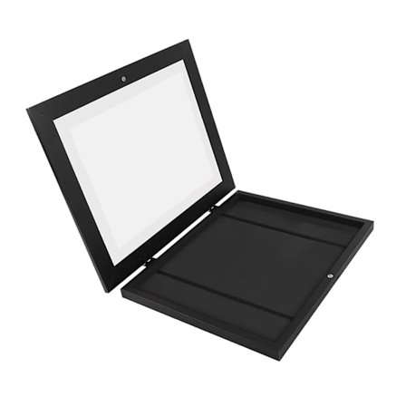 Børns Kunstværksramme i Sort til Kunsthåndværk Børnetegninger