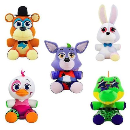 Fnaf Five Nights At Freddy's Security Breach Plyschdocka Leksak För Barn Present 20cm