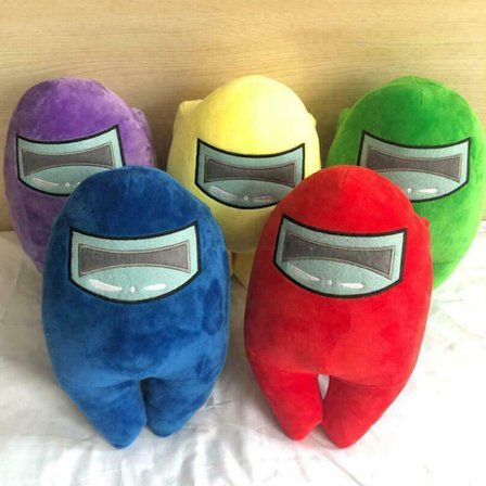 Among us ​​Merch Plush Plushie Toy Action Spelfigurer Soft Doll W
