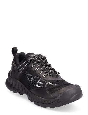 Ke Nxis Evo Wp W-Black-Cloud Blue Shoes Sport Shoes Outdoor/hiking Shoes Musta KEEN
