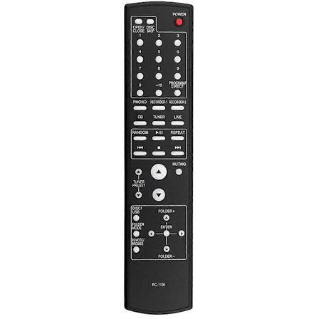 Erstatnings RC-1131 Fjernbetjening til AV Receiver Effektforstærker Controller