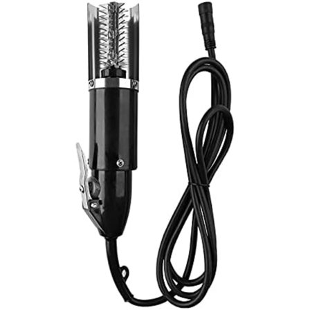 Vandtæt elektrisk fiskefjernere til fiskerensere, bærbart fiskerensesæt med 3 rustfrie skærehoveder og oplader, fiskerenseværktøj til