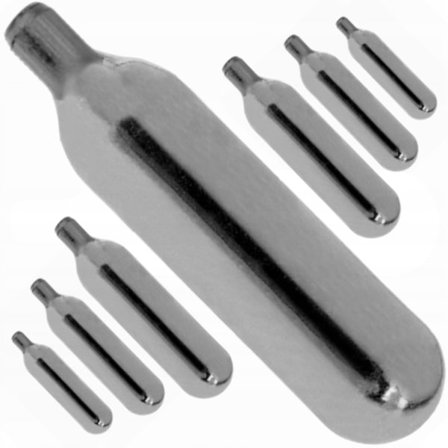 12g ROTO CO2 Patron Uden Gevind (1 stk)